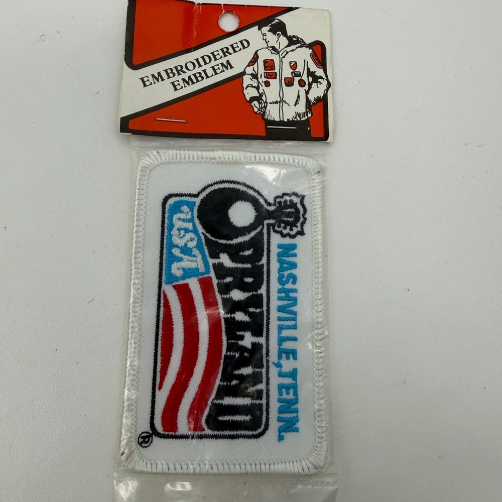 Vintage New 1980s Nashville Tennessee OPRYLAND USA Theme Park Patch Country
